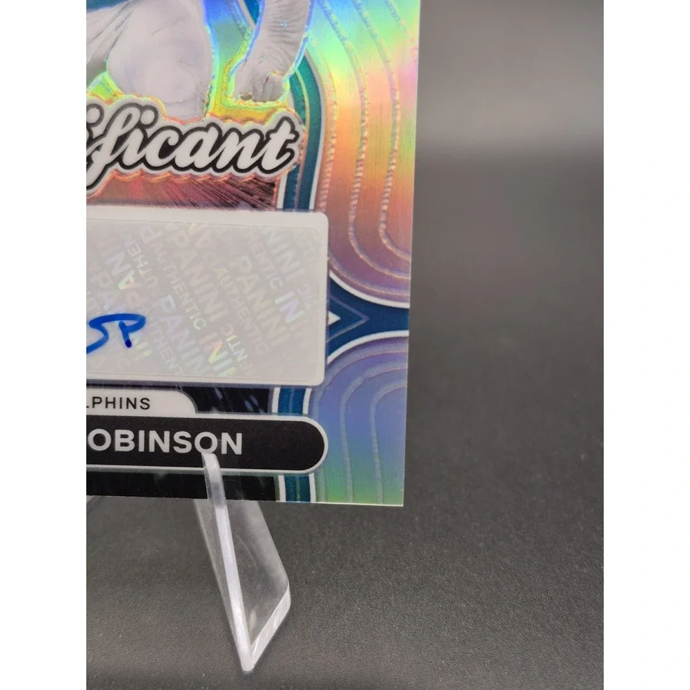 2024 Prizm Chop Robinson #SS-CRN Significant Signatures Silver (AU, RC) Dolphins